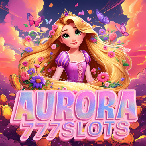 Imagem promocional da AURORA777SLOTS mostrando a plataforma e suas vantagens